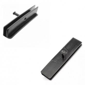 GRAMPO PATIM DESLIZANTE VIDRO PRETO TEMPRA TIPO P23