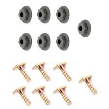 PARAFUSO DE METAL MOLDURA PARALAMA CORSA/MONTANA GM 5,0 X 18P65