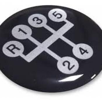 EMBLEMA MANOPLA BOLA DE CAMBIO ASTRA 1999-2011 CORSA 1998-2004 CELTA 2001-2004 PRETO