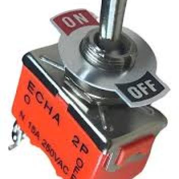 INTERRUPTOR ALAVANCA LUZ 2EST15AM/250VLARAN