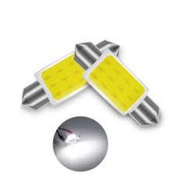 LAMPADA LED TORPEDO  24V 5W 42 MM BRANCA PLACA