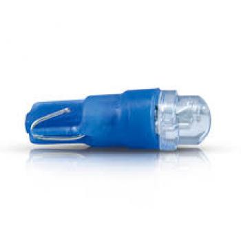 LAMPADA AUTOPOLI LED ESMAGADINHA AZUL 1LED 24V