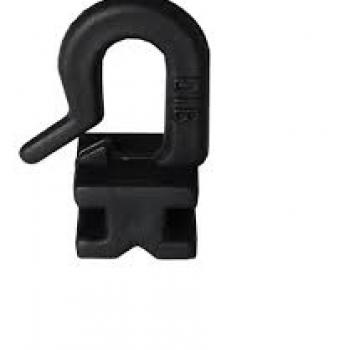 RODIZIO DE CORTINA SC 112/113 PRETO COD.3311