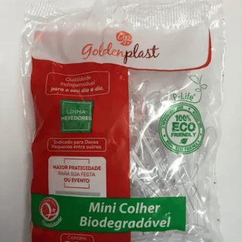 COLHER P/ CAFE BIO GOLDENPLAST CRISTAL