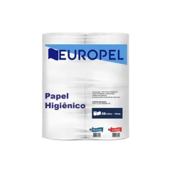 PAPEL HIGIENICO ROLAO FS 8X10 -EUROPEL
