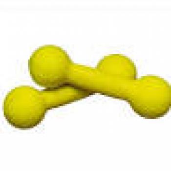 HALTER EMB P/ TREIN FUNCIONAL 1KG AMARELO - BALLKE