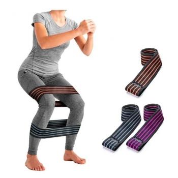 HIP BAND ELASTICO SUAVE KIT 3 PECAS