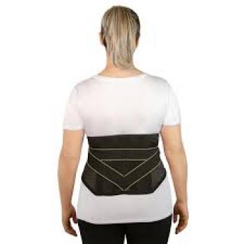 CINTA LOMBAR COM HASTES E AJUSTE DUPLO BC0906-B PRETO M- MERCUR
