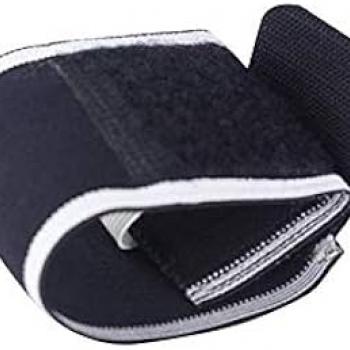 MUNHEQUEIRA ELASTICA FASHION PAUHER - P - AC440 - AZUL-AMAR Lote:01524E1