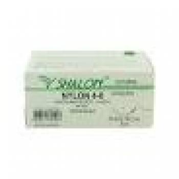 FIO SUTURA NYLON 4-0 2,4cm 3/8 45cm C/24 SUPERMEDY