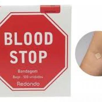 CURAT REDONDO C/500 BEGE BLOOD STOP (CX.PAPELAO)