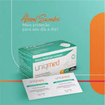 ALCOOL SWABS PARA ASSEPSIA -UNIQMED