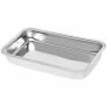 BANDEJA INOX 30,0 x 24,0cm x 04,0cm MAGNATE TIPO 18X8