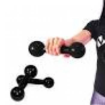 HALTER EMB P/ TREIN FUNCIONAL 0,5KG PRETO -BALLKE