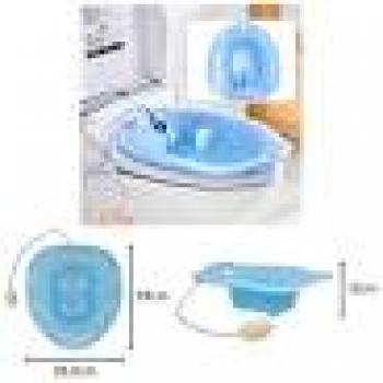 Bacia Banho de Assento Azul
