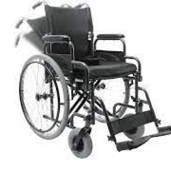 LOCAÇÃO CADEIRA DE RODAS DELLAMED D400 C/SUPORTE DE PERNA