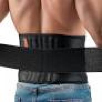 CINTA LOMBAR C/ HASTES DE ACO FLEXIVEIS U -HIDROLIGHT