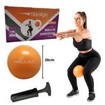 BOLA DE EXERCICIOS LARANJA 55CM HIDROLIGHT