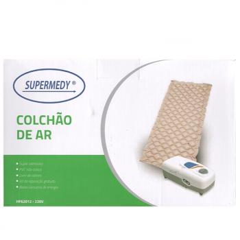 COLCHAO DE AR PNEUMATICO INFLAVEL 110V SUPERMEDY