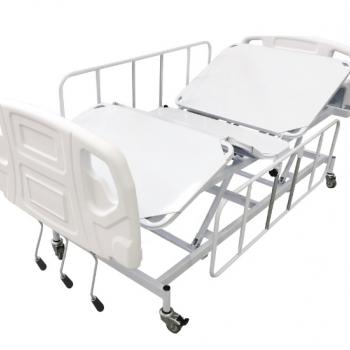 LOCAÇÃO CAMA HOSPITALAR MANUAL 3 MOVIMENTOS CAB PEAD