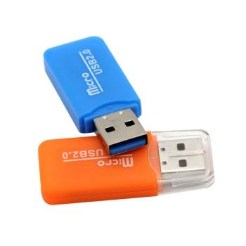 Leitor Usb Adaptador Cartão De Memória Micro Sd