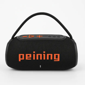 Caixa De Som Led Rgb Ipx6 Pei-238bt Graves Poderosos