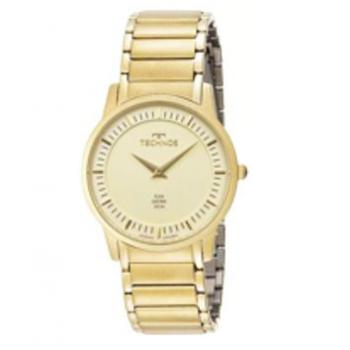Relógio Technos Dourado slim GL22AA/1X