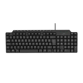 Teclado Slim com Fio USB Multimídia Get Preto