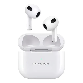 Fone de Ouvido Bluetooth In-ear H'maston LY-123 Branco com Microfone