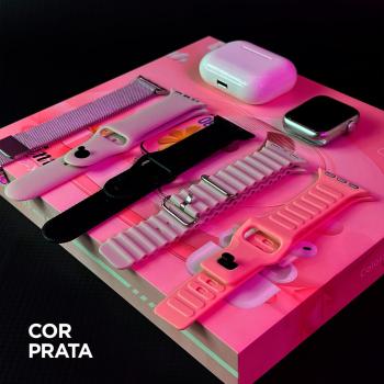 Smartwatch X33 Mini 5 pulseira + Fone de Ouvido