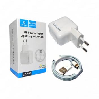Kit Carregador para iPhone / iPad Lehmox LE-406