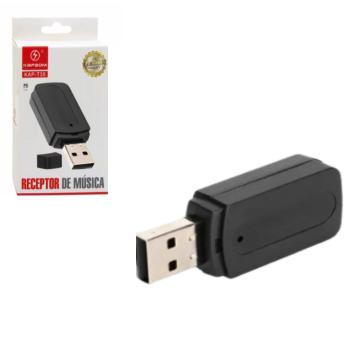 Receptor De Audio Bluetooth Usb C/ Saida P/ Cabo P2 Kap-t35