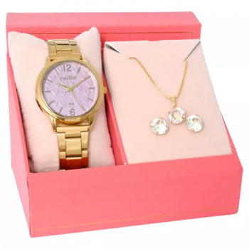 Relógio Condor Feminino Dourado CO2035NFV/K4D