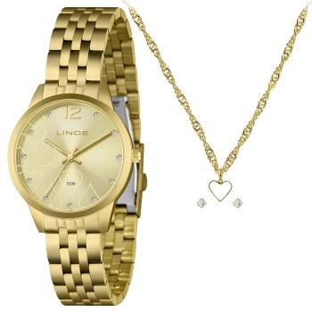 Relógio Kit Lince Feminino Analógico LRG4842L36
