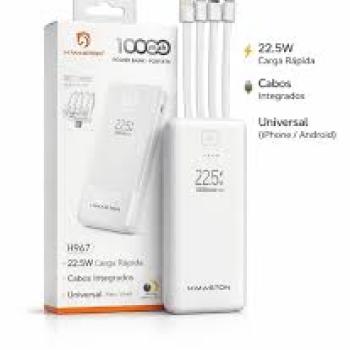 Bateria Portatil H967 10.000mha 22.5w Hmaston
