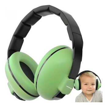 Fone Abafador De Ruido Protetor Autista Tdah Bebê Até 3 Anos LEF-1218