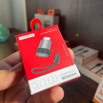 Adaptador otg lighting femea / tipo c macho MCB-061