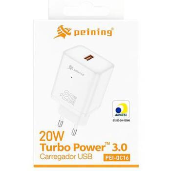 Fonte USB Carregador 20w Pei-QC502