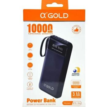 Carregador Portátil Powerbank 10000mah Bte-18a