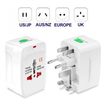 Adaptador Tomada Universal Padrão 150 Países Viagem Bivolt