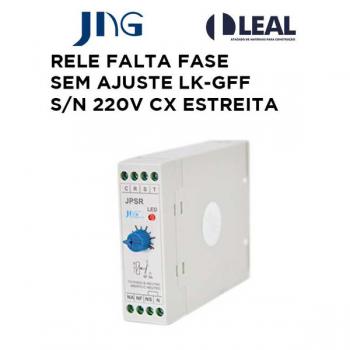 RELE FALTA FASE COM AJUSTE LK-GFF S/N 220V CX ESTREITA JNG