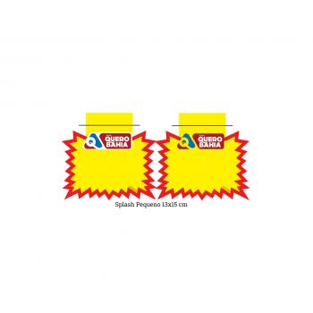 #SPLASH QUERO BAHIA  13x15 cm
