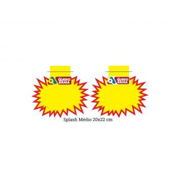 #SPLASH QUERO BAHIA 20x22 cm
