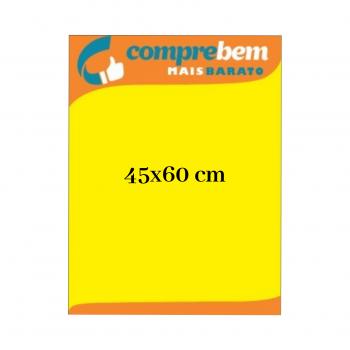 #CARTAZ COMPRE BEM MAIS BARATO 45x60 cm MOD. 206