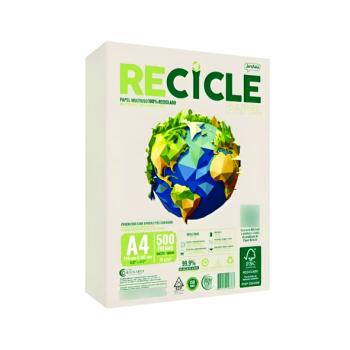 Papel Reciclado A4 75g 500fhs - Jandaia