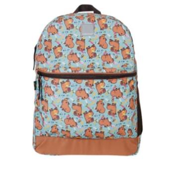MOCHILA CAPIVARA VERDE