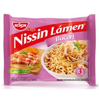 NISSIN GALINHA BACON 85G