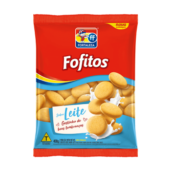 BISCOITO POPULAR FORTAL  FOFITOS LEITE 400G