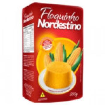 PCT MASSA DE MILHO FLOQUINHO NORDESTINO 500G