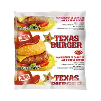 HAMBURGUER AVE/BOV TEXAS 56G